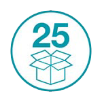 embalaje: 25 ud/caja