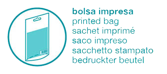 envase: bolsa impresa