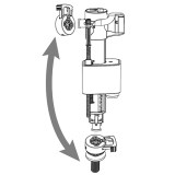 grifo flotador all in one llenado temporizado entrada lateral+inferior | drena