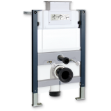 conjunto completo cisterna empotrada bastidor drena accionamiento frontal/superior | drena