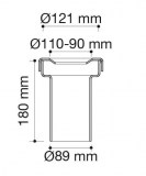 manguito wc para cisterna empotrada wc suspendido de plastisan