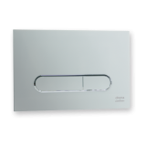 placa pulsadora drena oval cromo | plastisan