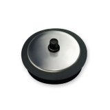 tapón 30mm con chapa inox | drena | plastisan