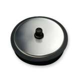 tapón 44mm con chapa inox | drena | plastisan