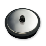 tapón 50mm con chapa inox | drena | plastisan