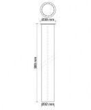 tubo vertical valona sifón botella latón | drena | plastisan