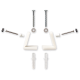 juego tornillos fijacion lateral wc de plastisan