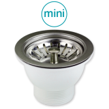 válvula roscada fregadera con cesta 70mm | plastisan