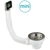 válvula roscada 70mm con rebosadero fregadera | plastisan