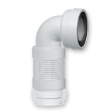 manguito wc extensible curvo | plastisan