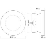 boca extracción metálica Ø100mm | drena