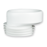 manguito wc flexible excéntrico 90mm | drena